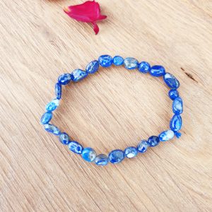 Bracelet pierres roulées Lapis-lazuli