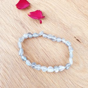 Bracelet pierres roulées Labradorite