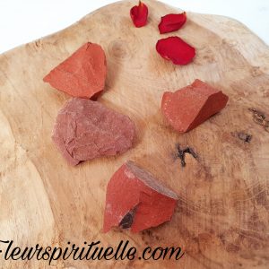 Pierres Brutes Jaspe Rouge
