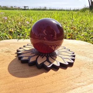 Sphère en Ambre d'Indonésie