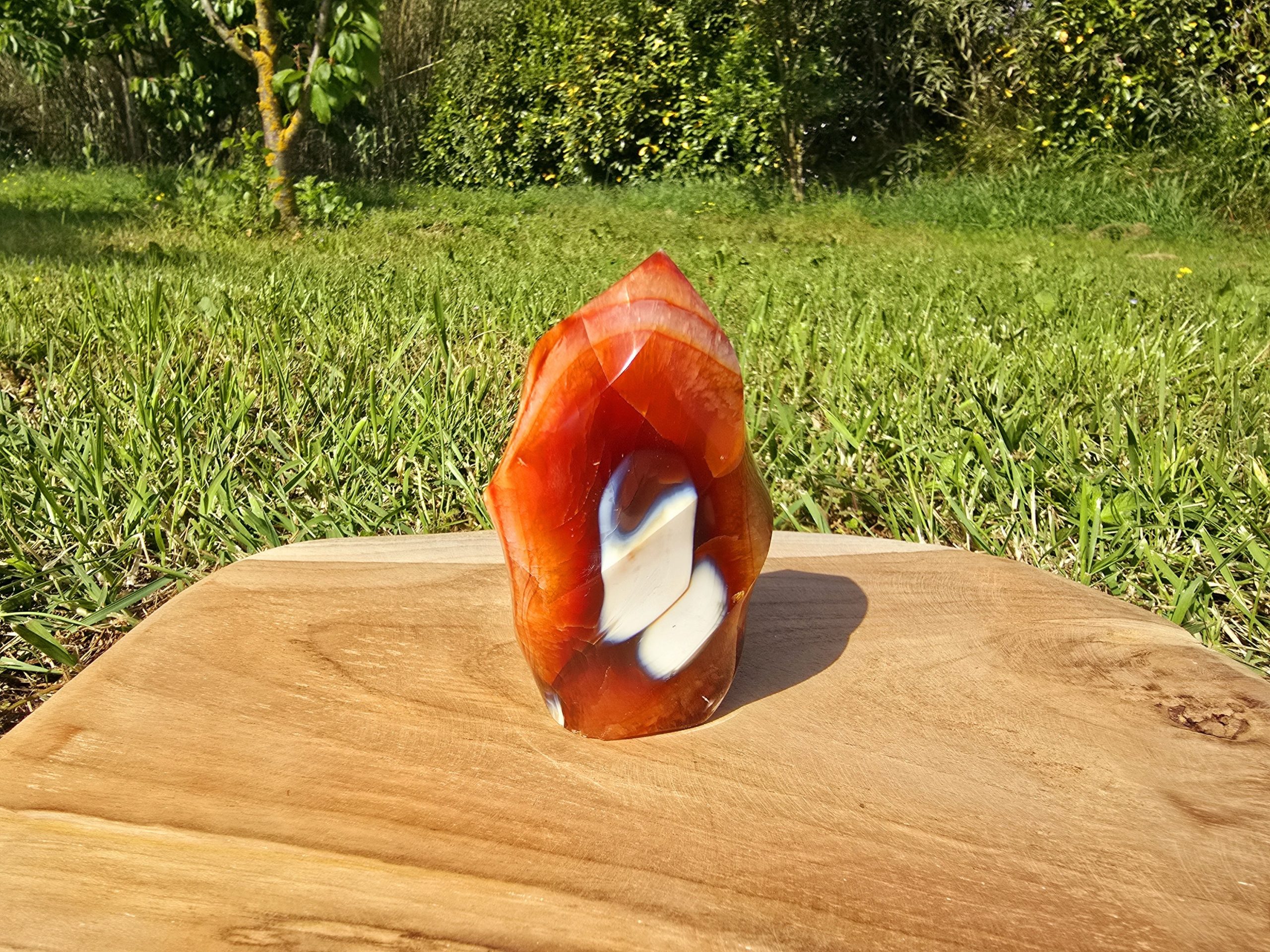 Flamme en Cornaline