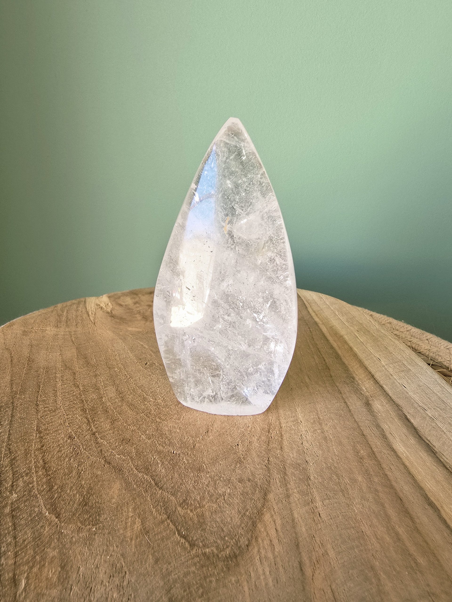 Goutte en Cristal de roche