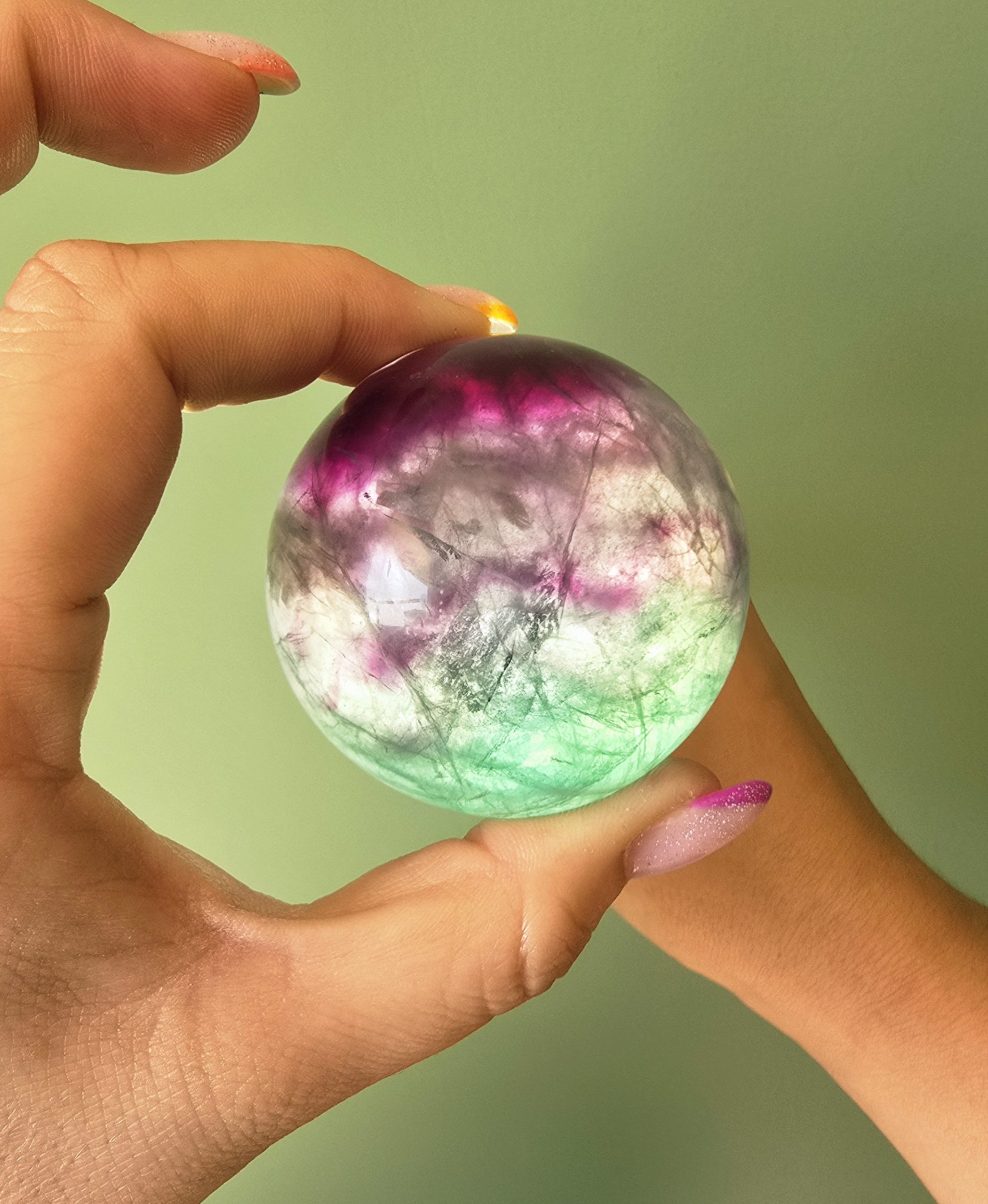 Sphère en Fluorite – Image 2