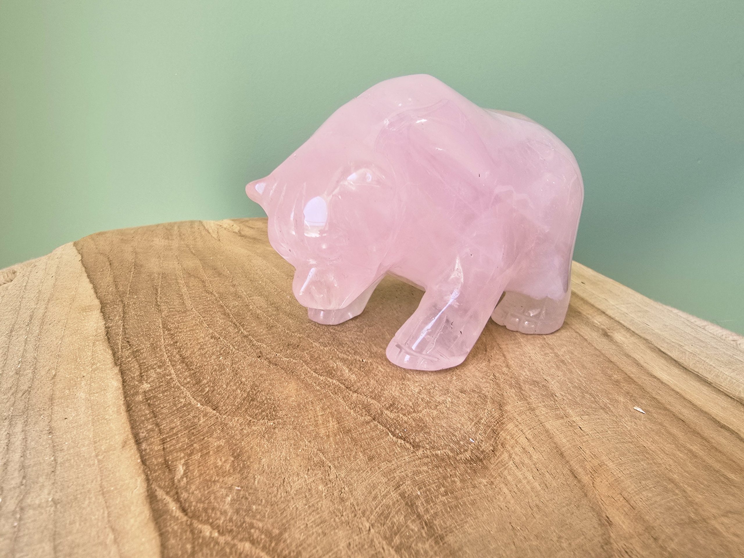 Ours en Quartz rose – Image 2