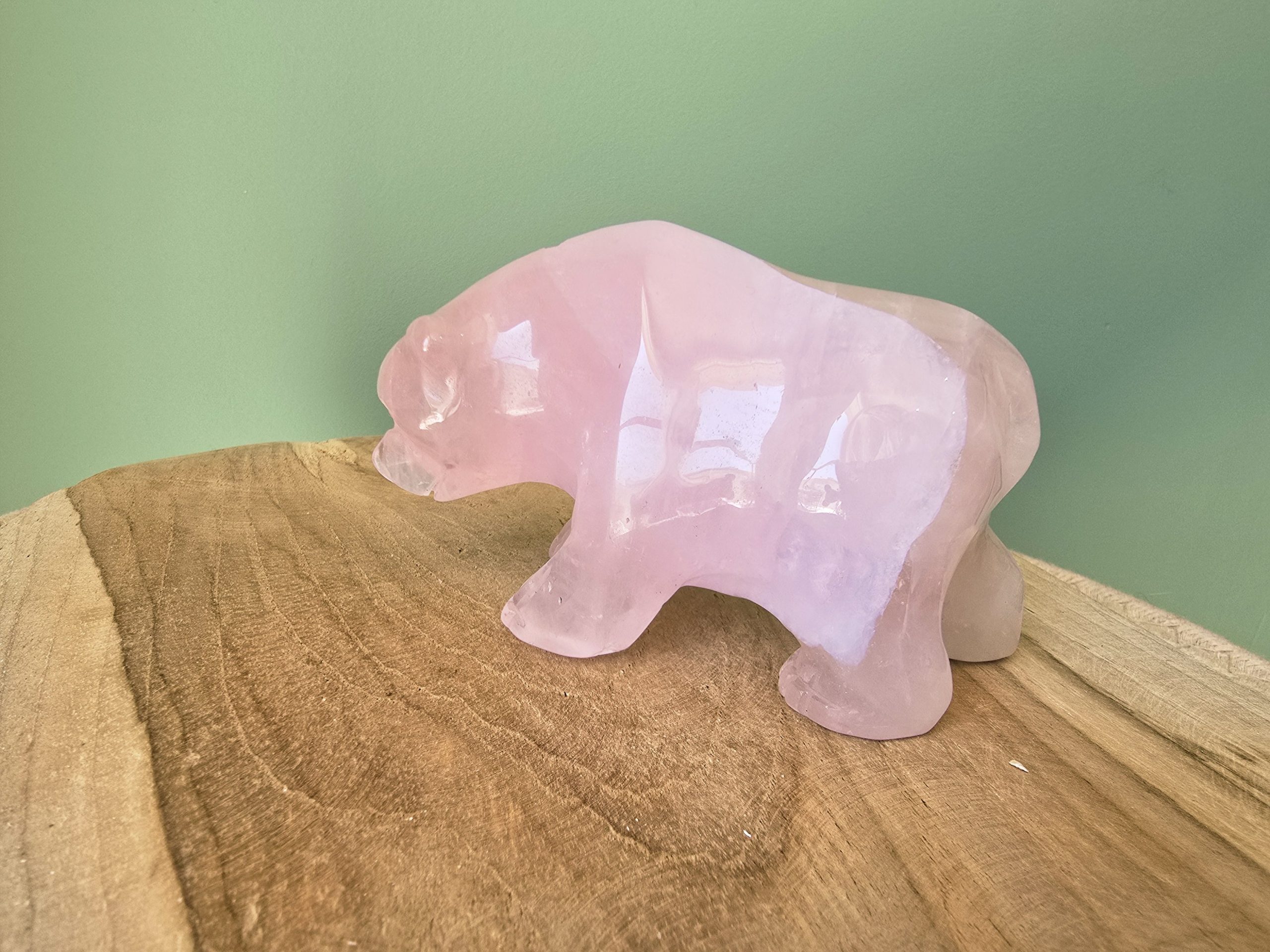 Ours en Quartz rose – Image 3