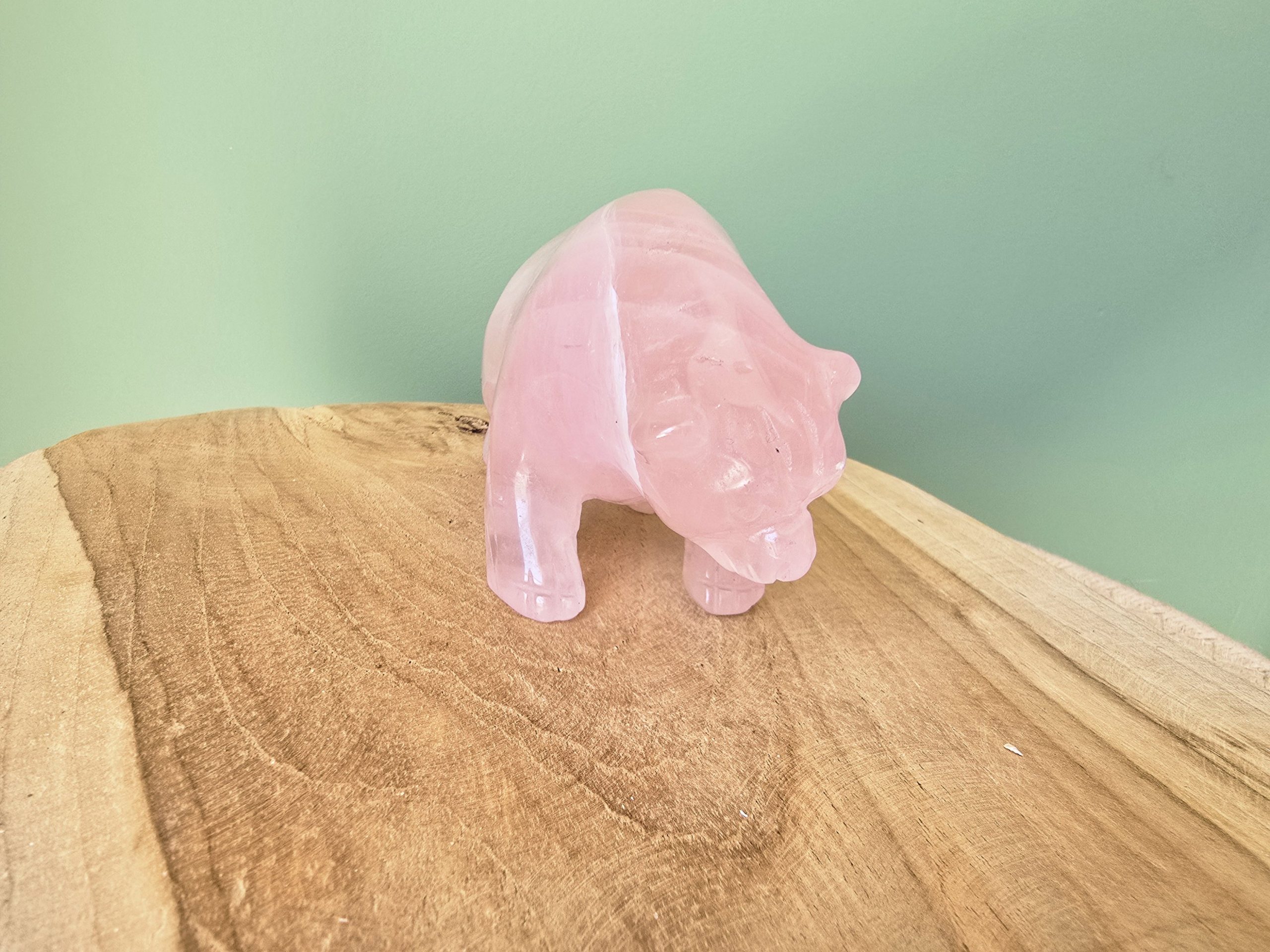Ours en Quartz rose – Image 4