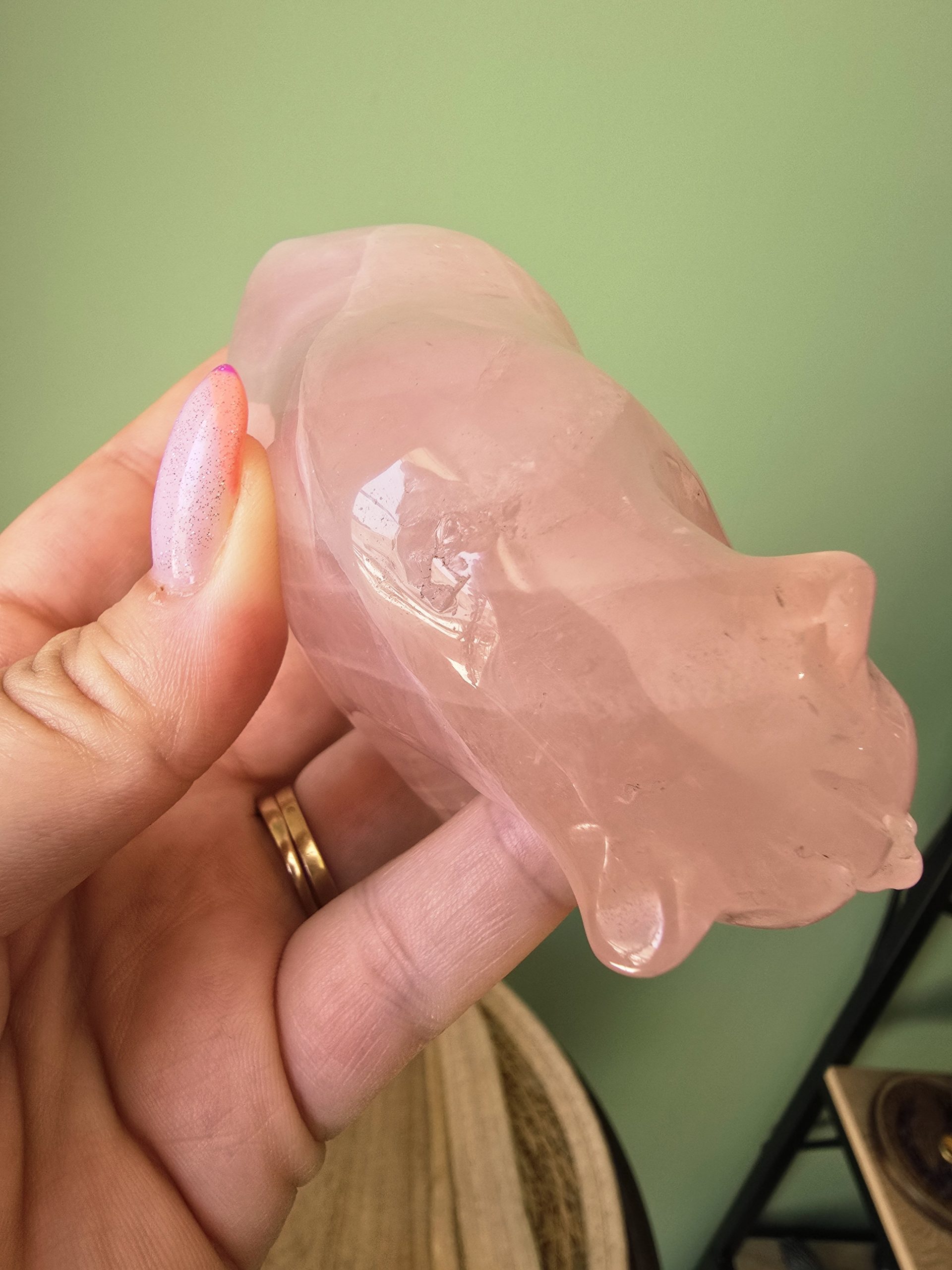 Ours en Quartz rose – Image 5
