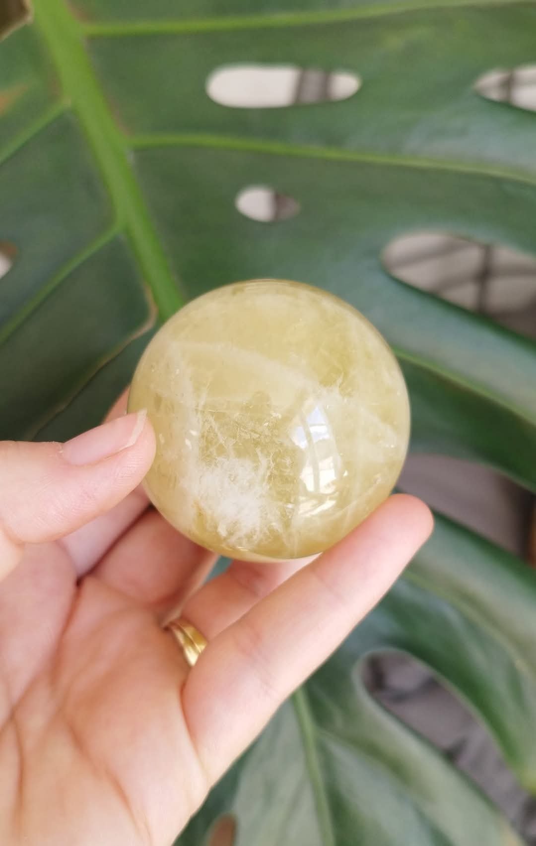 Sphère en Citrine