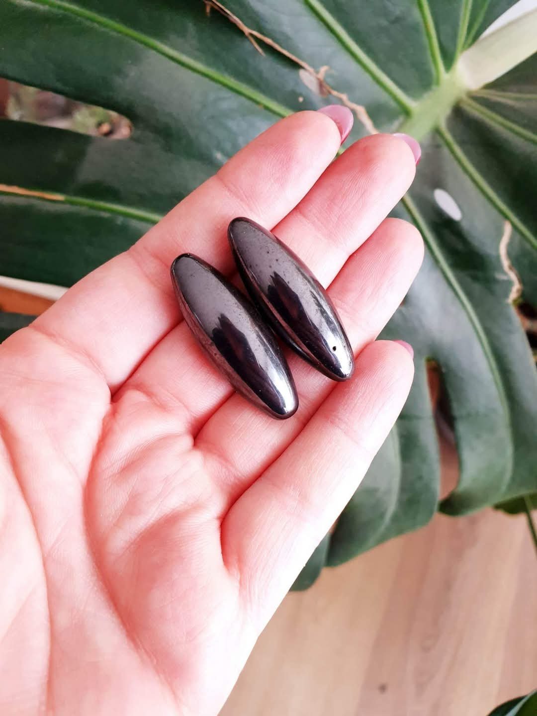 Lot de 2 Hématites magnétiques