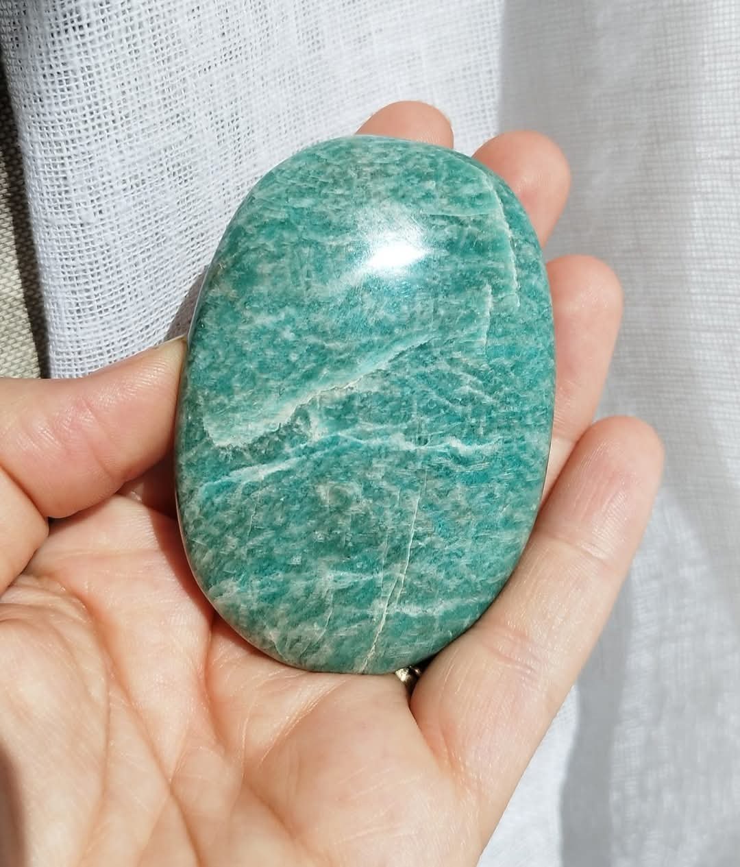 Galets en Amazonite