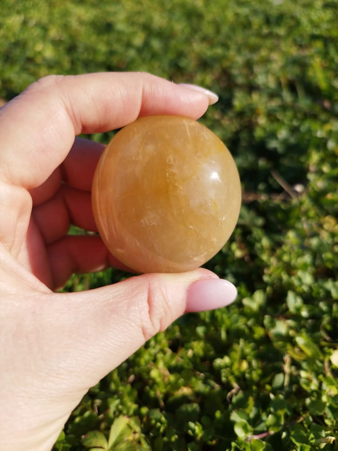 Galets en Calcite Miel – Image 3