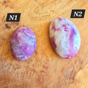 Galets en Tourmaline Rose