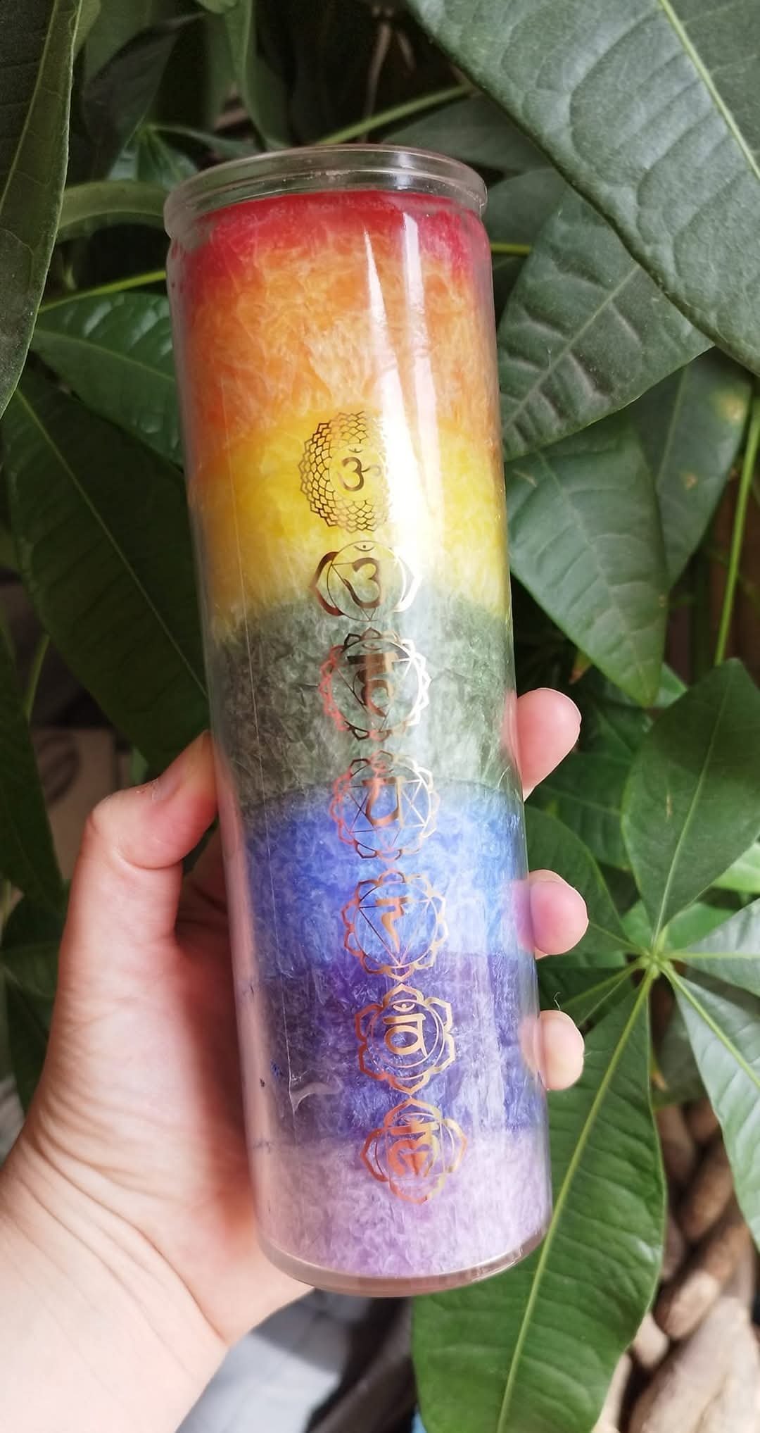 Bougie 7 Chakras